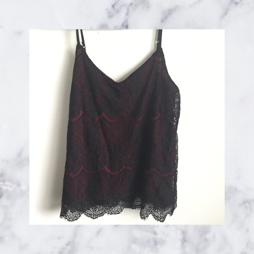 Black Lace Top